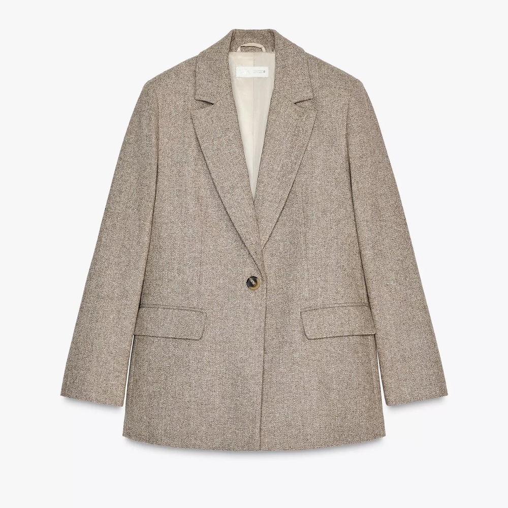 Zara Women's Tan Blazer